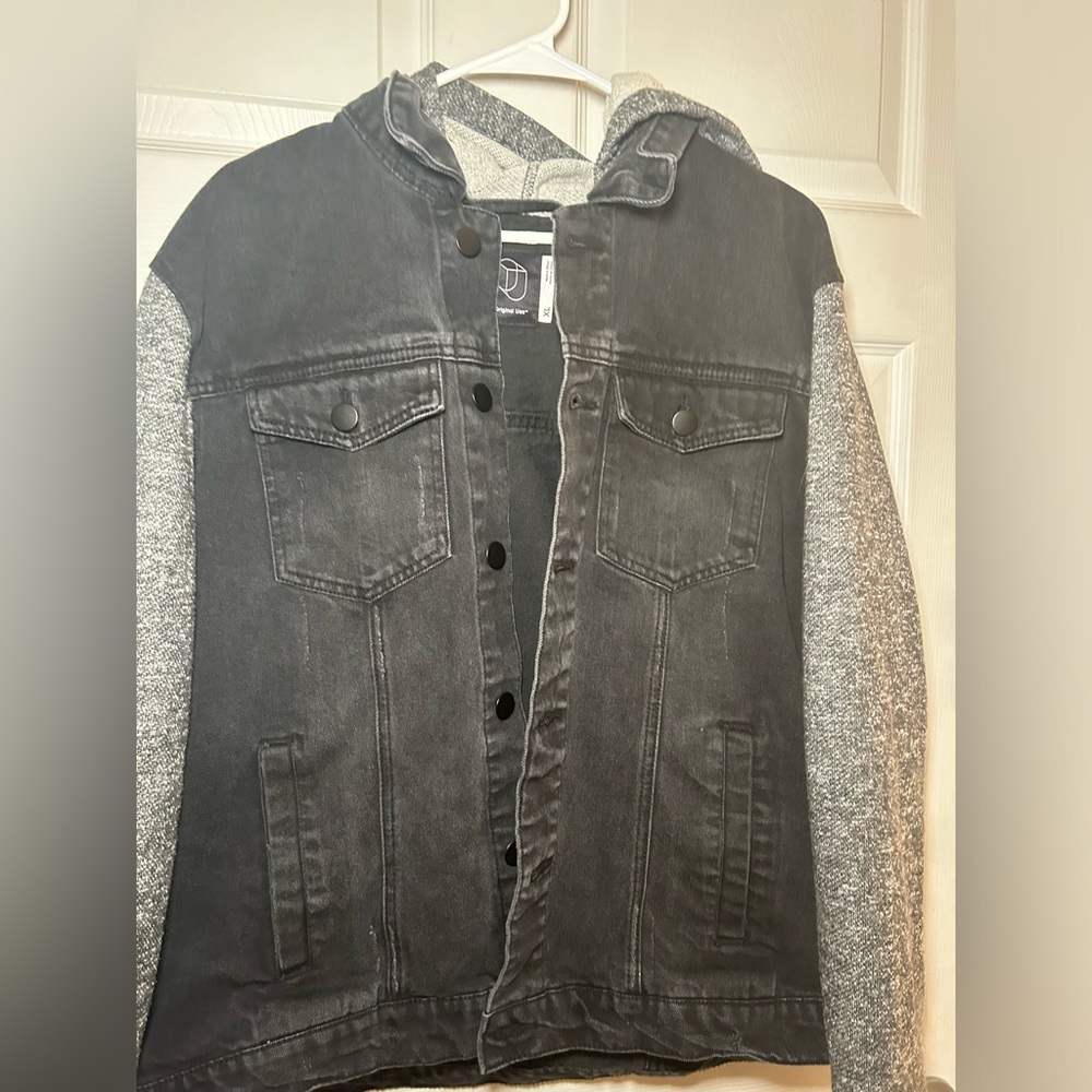 Original Use Black Denim Jacket